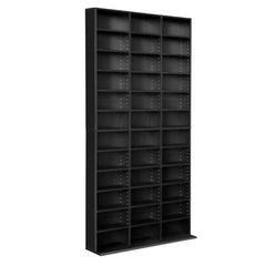 Artiss Bookshelf CD Storage Rack - BERT Black