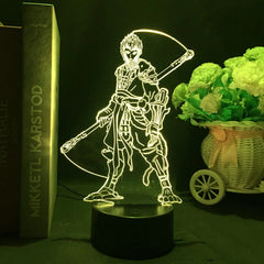 Mythical Wukong 3D LED Nightlight for Gamers