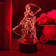 Mythical Wukong 3D LED Nightlight for Gamers