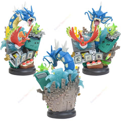 Pokemon Figure GK Charizard Mew Lugia Gyarados Chikorita