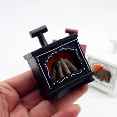 Creative LED Mini Fireplace Night Light Lamp