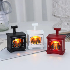 Creative LED Mini Fireplace Night Light Lamp