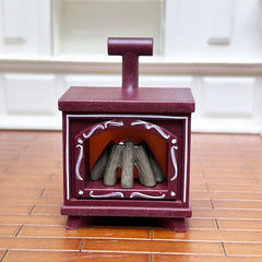 Creative LED Mini Fireplace Night Light Lamp