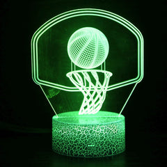 Basketball Night Light LED Lamp