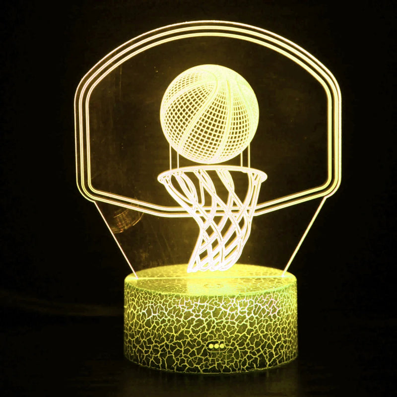 Basketball Night Light LED Lamp