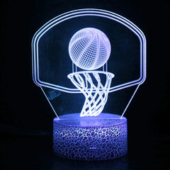 Basketball Night Light LED Lamp