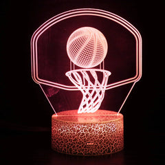 Basketball Night Light LED Lamp