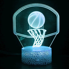 Basketball Night Light LED Lamp