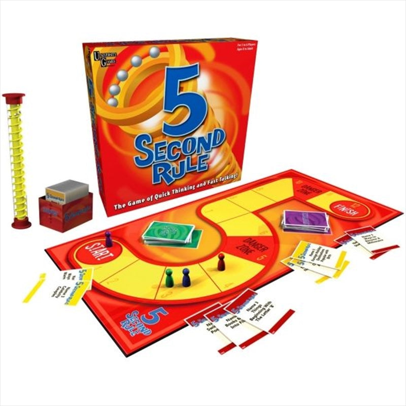 5 Second Rule Board Game