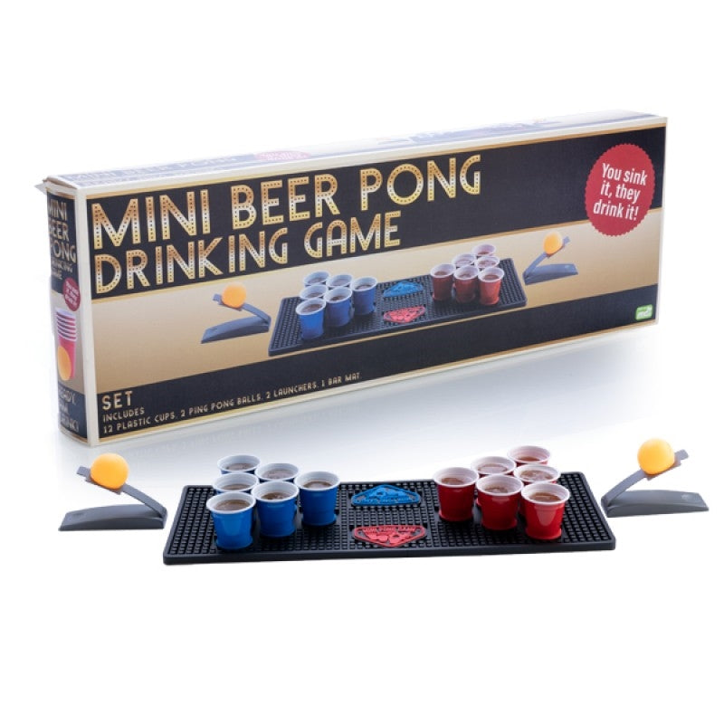 Mini Beer Pong Drinking Game