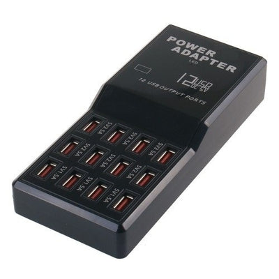 12-Port 60W USB Charge Station