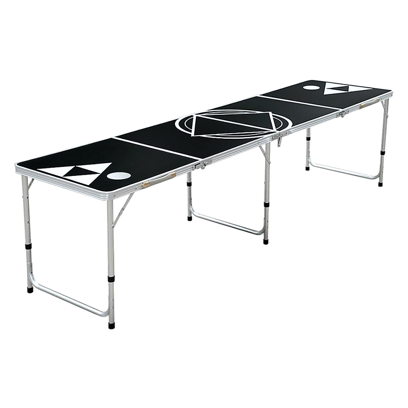 Professional 8ft Beer Pong Table Drinking Game